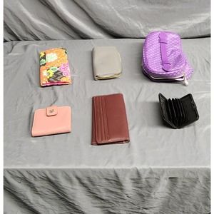 wallets, coin purses and more money holders 3 for 15